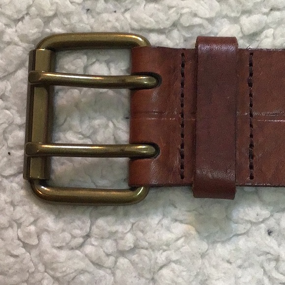 Vtg.?Eddie Bauer Leather Belt